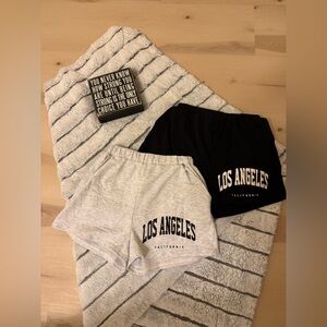 SHEIN Kids Shorts - Black and Gray